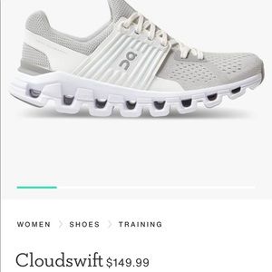 On cloudswift women’s running sneaker